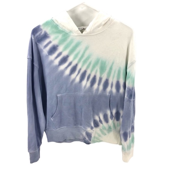 Wildfox Tie Dye Hoodie Pullover Sweatshirt Top Size Small - Picture 9 of 9